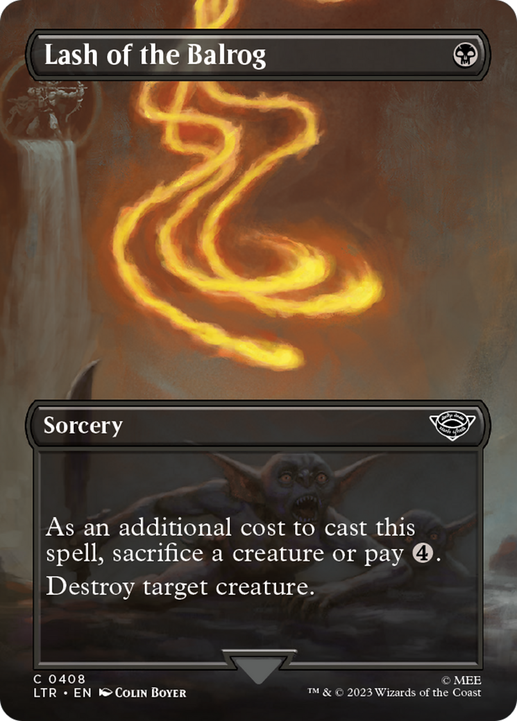 Lash of the Balrog (LTR-408) (Borderless) (Foil)