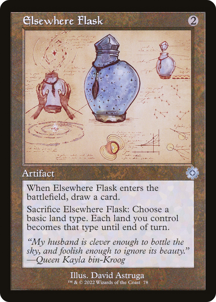 Elsewhere Flask (BRR-078) (Foil)