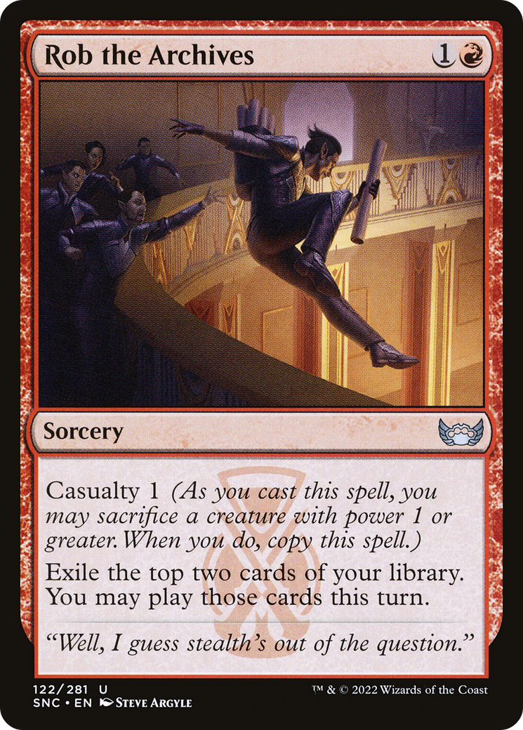 Rob the Archives (SNC-122)