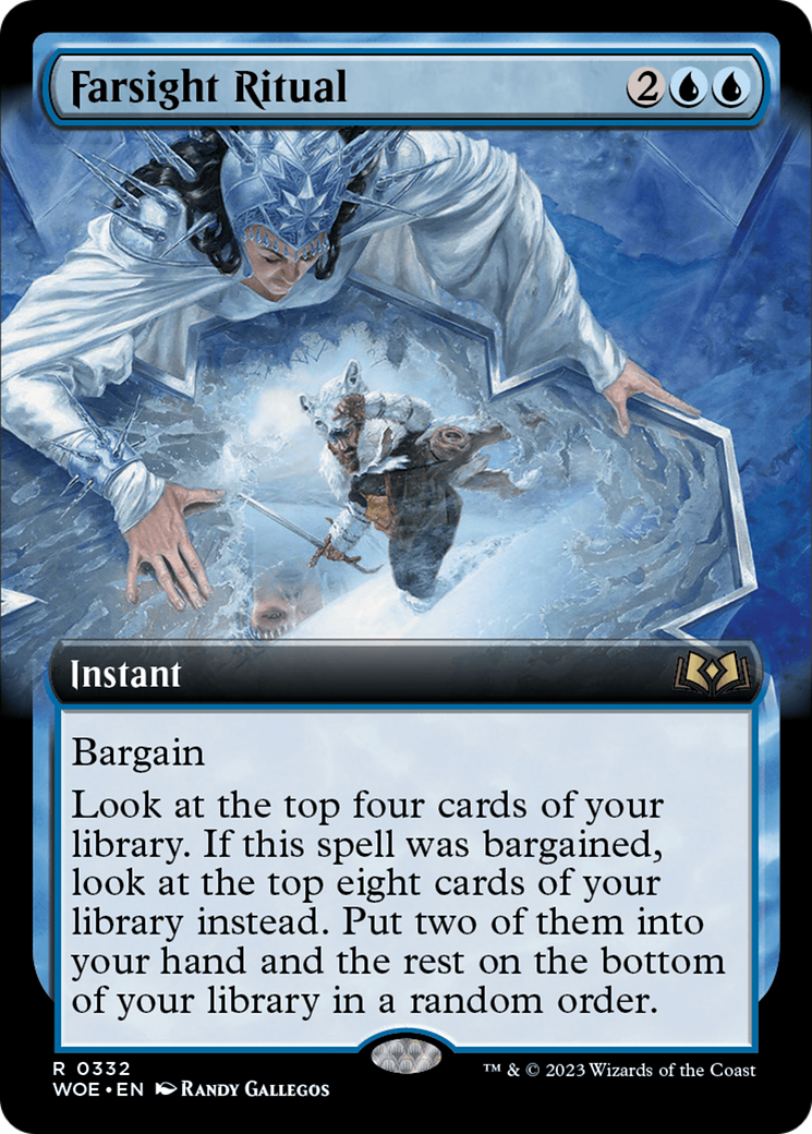 Farsight Ritual (WOE-332) (Extended Art)