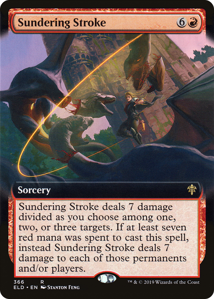 Sundering Stroke (ELD-366) (Extended Art)