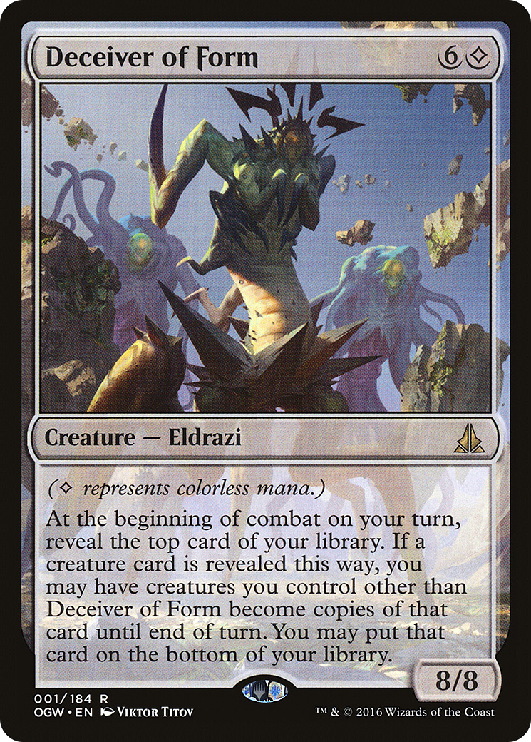Deceiver of Form (OGW-001) (Foil)