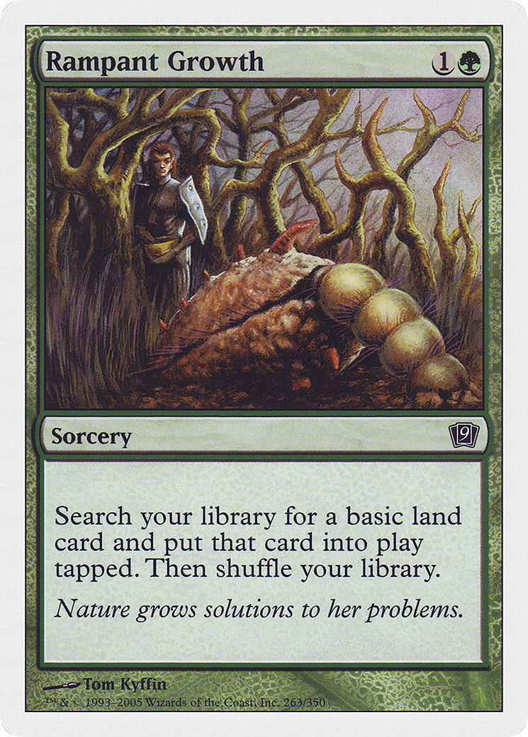 Rampant Growth (9ED-263★) (Foil)