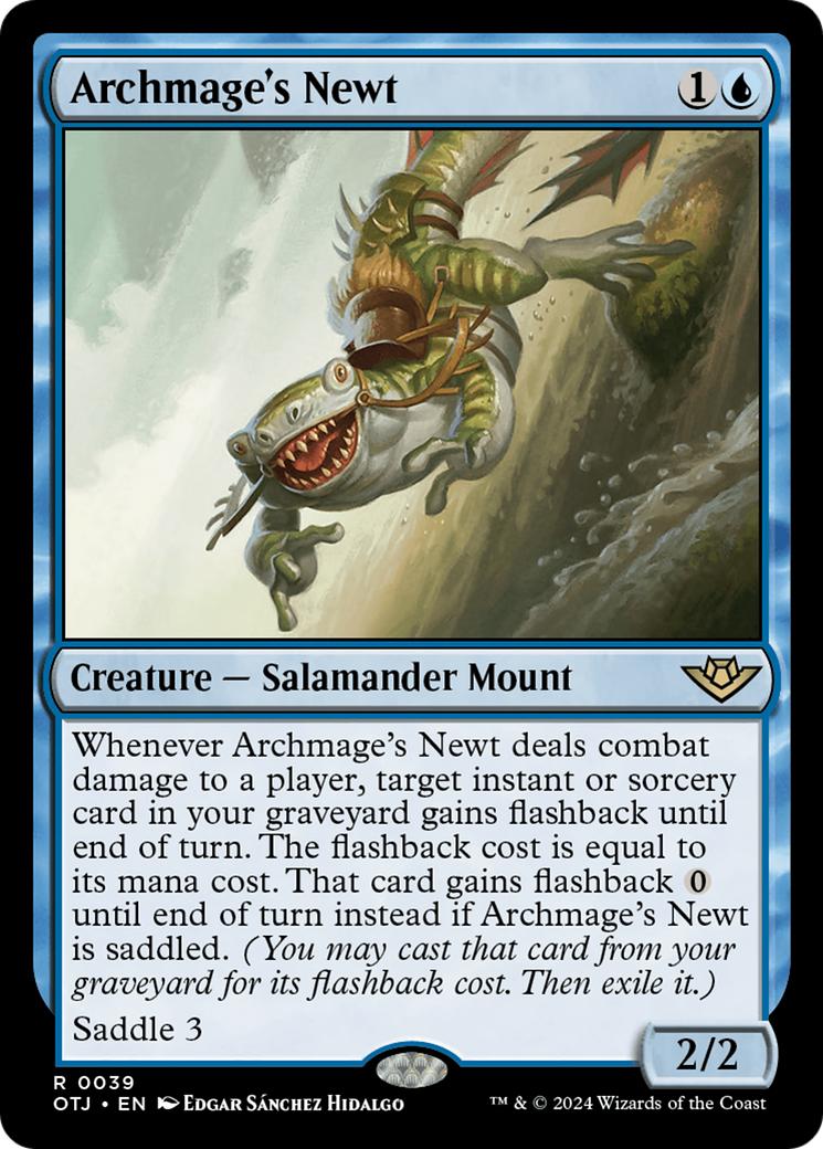 Archmage's Newt (OTJ-039) (Foil)