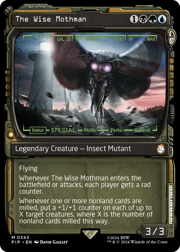 The Wise Mothman (PIP-343) (Showcase)