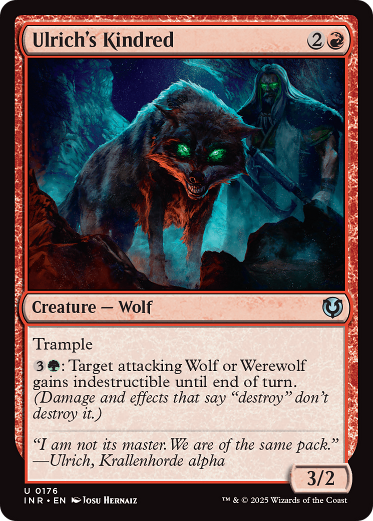 Ulrich's Kindred (INR-176) (Foil)