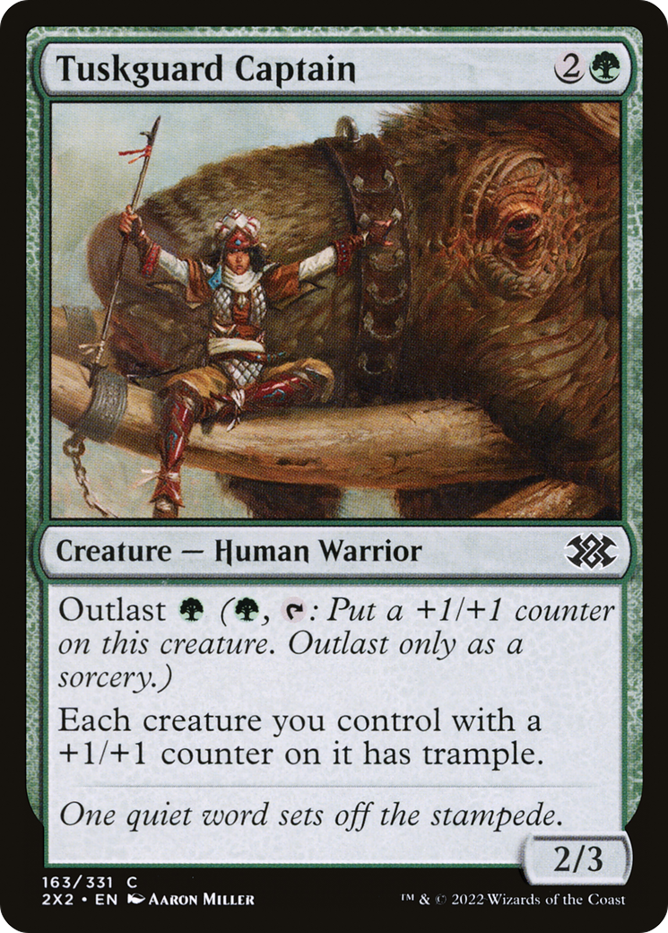 Tuskguard Captain (2X2-163) (Foil)
