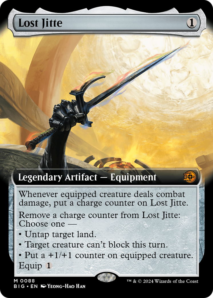 Lost Jitte (BIG-088) (Extended Art) (Foil)