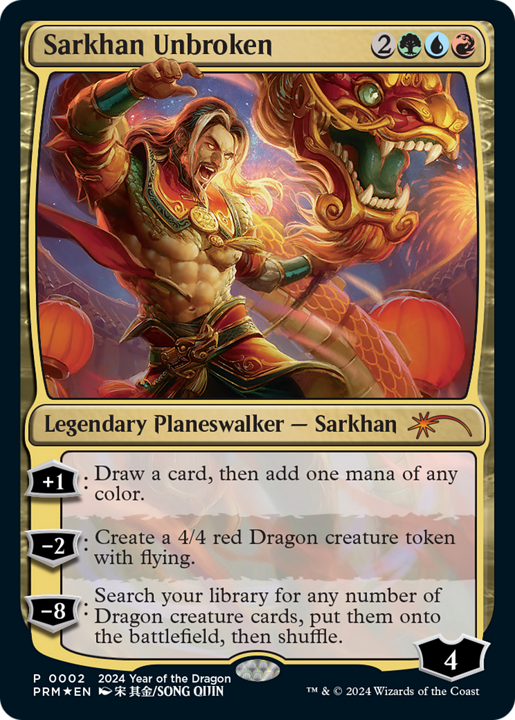 Sarkhan Unbroken (PL24-002) (Foil)