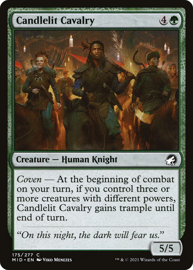 Candlelit Cavalry (MID-175) (Foil)