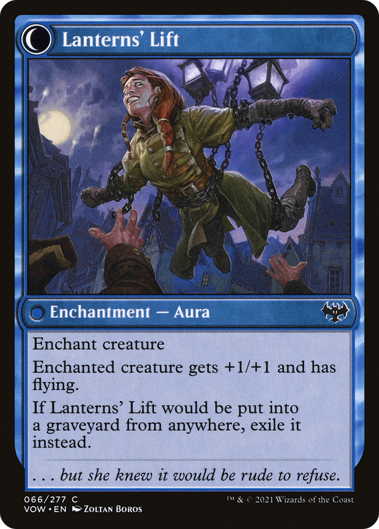 Lantern Bearer // Lanterns' Lift (VOW-066) (Foil)
