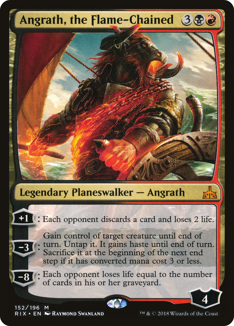 Angrath, the Flame-Chained (RIX-152)