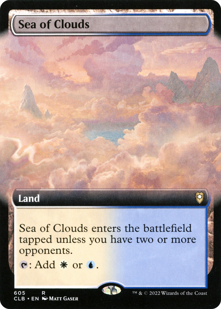 Sea of Clouds (CLB-605) (Extended Art) (Foil)