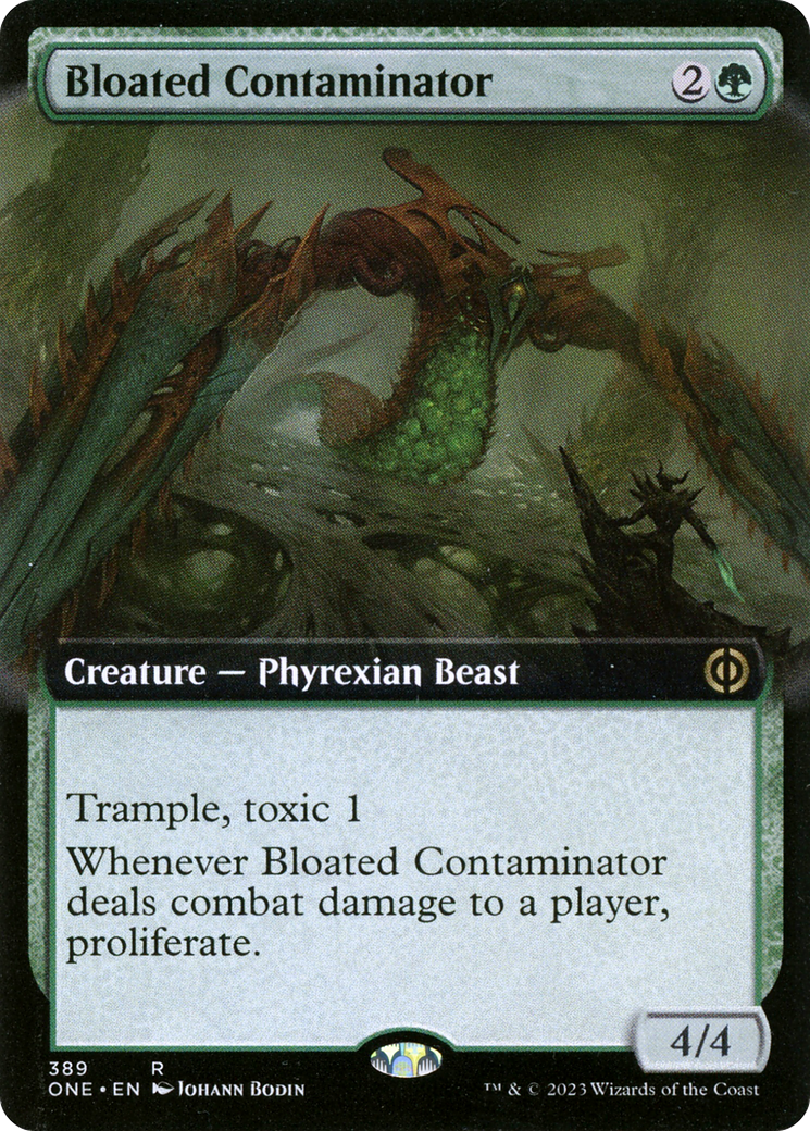 Bloated Contaminator (ONE-389) (Extended Art) (Foil)