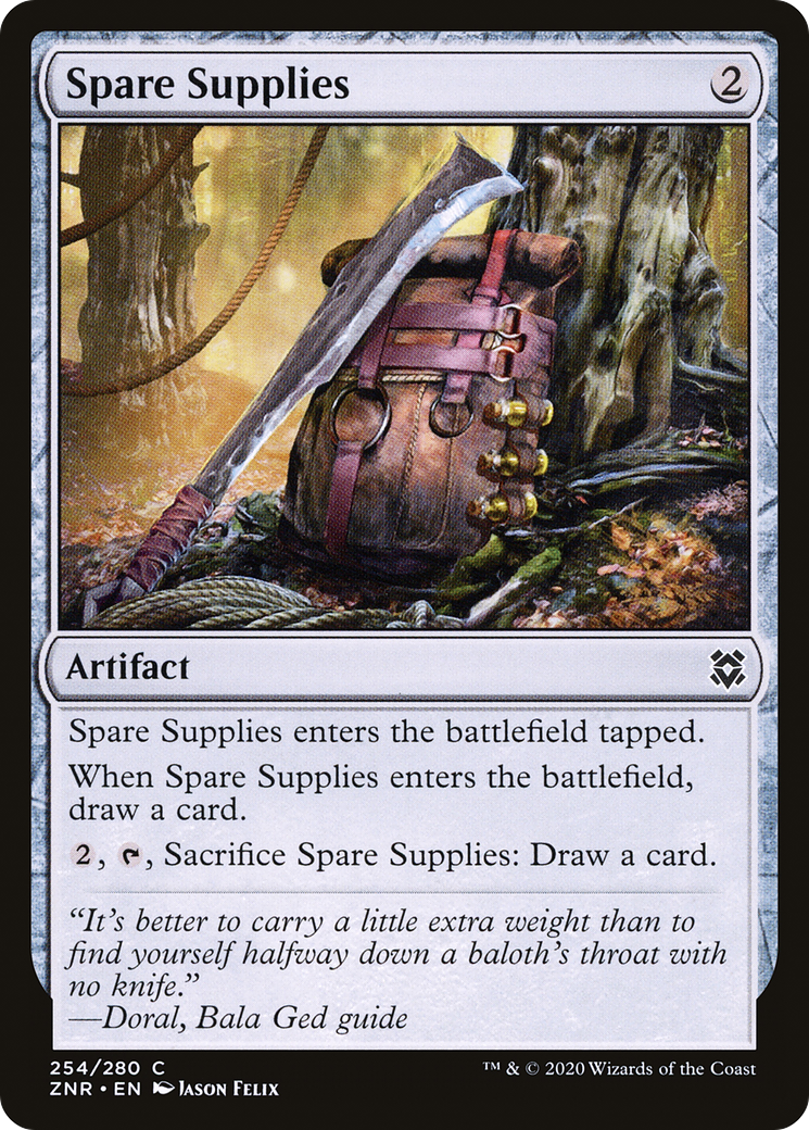 Spare Supplies (ZNR-254) (Foil)