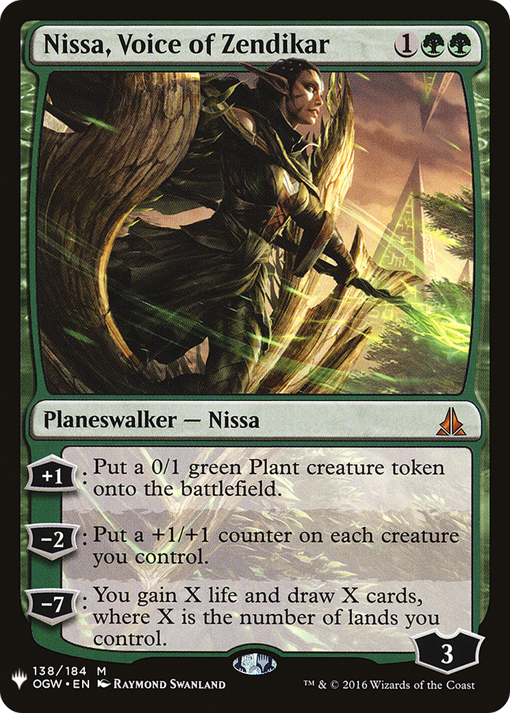 Nissa, Voice of Zendikar (LIST-OGW-138)