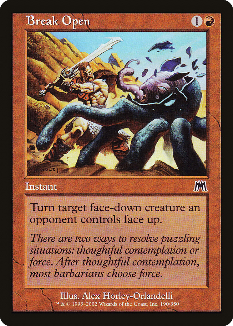 Break Open (ONS-190) (Foil)