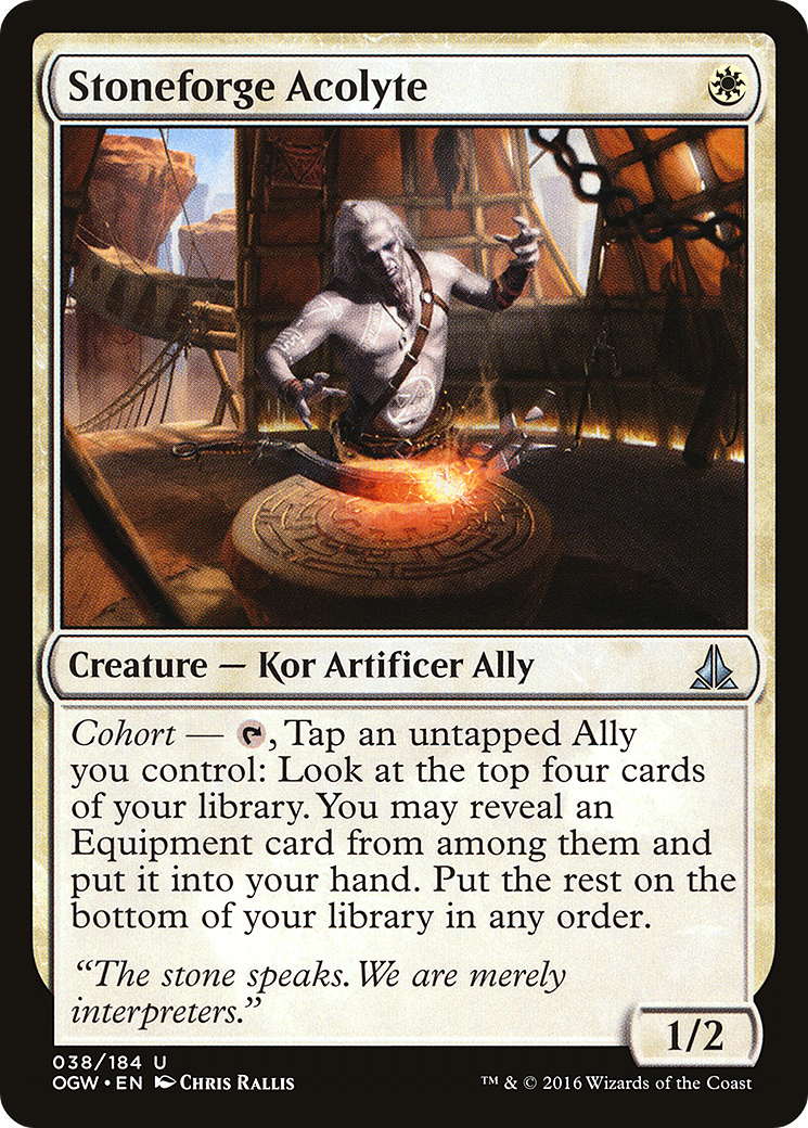 Stoneforge Acolyte (OGW-038) (Foil)