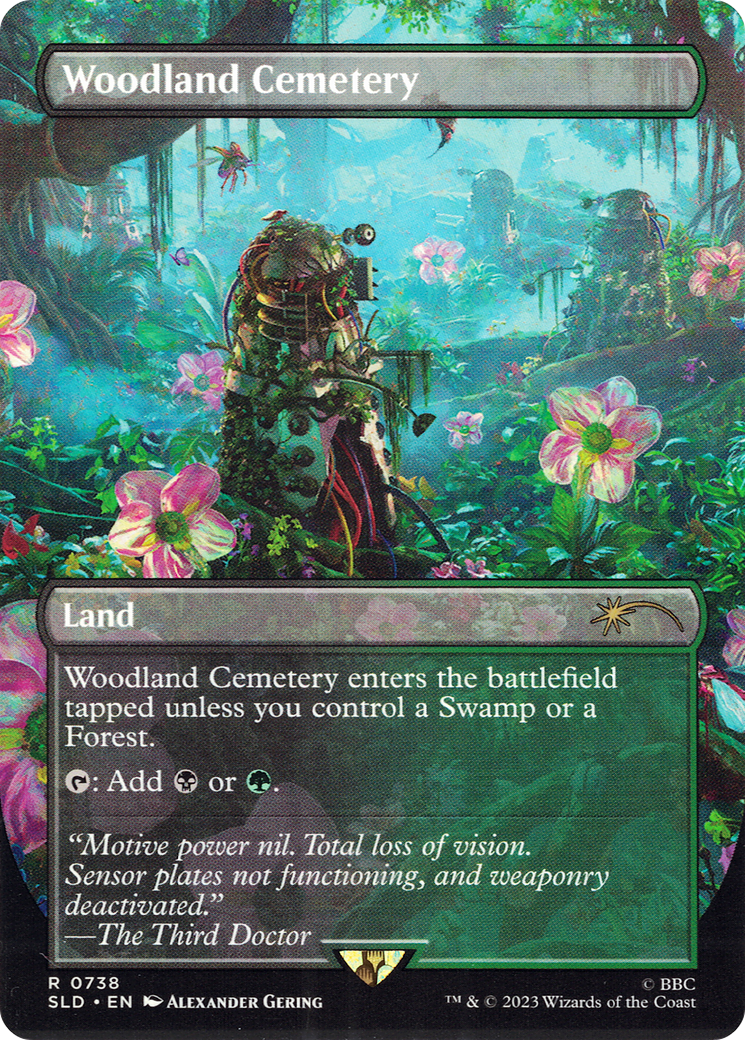 Woodland Cemetery (SLD-738) (Borderless) (Foil)
