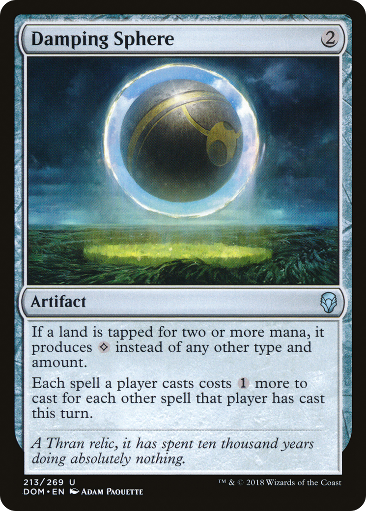 Damping Sphere (DOM-213) (Foil)