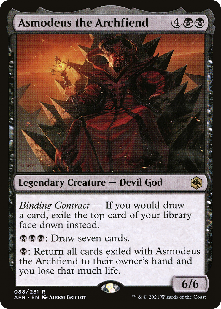 Asmodeus the Archfiend (AFR-088) (Foil)