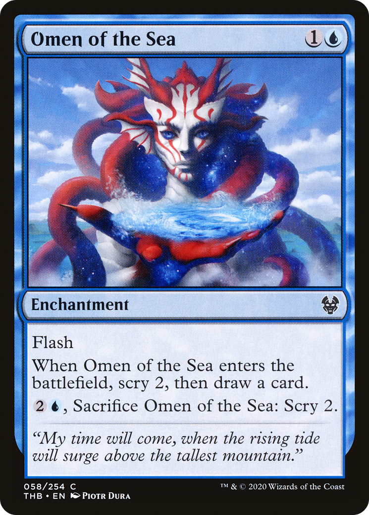 Omen of the Sea (THB-058) (Foil)