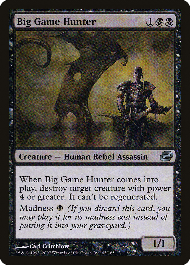 Big Game Hunter (PLC-063) (Foil)
