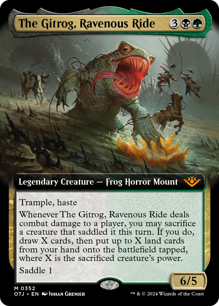 The Gitrog, Ravenous Ride (OTJ-352) (Extended Art)