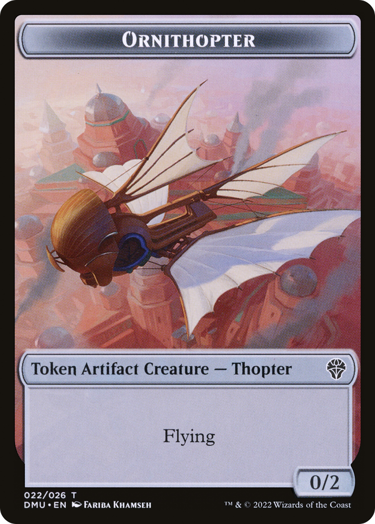 Ornithopter Token (DMU-022) (Foil)
