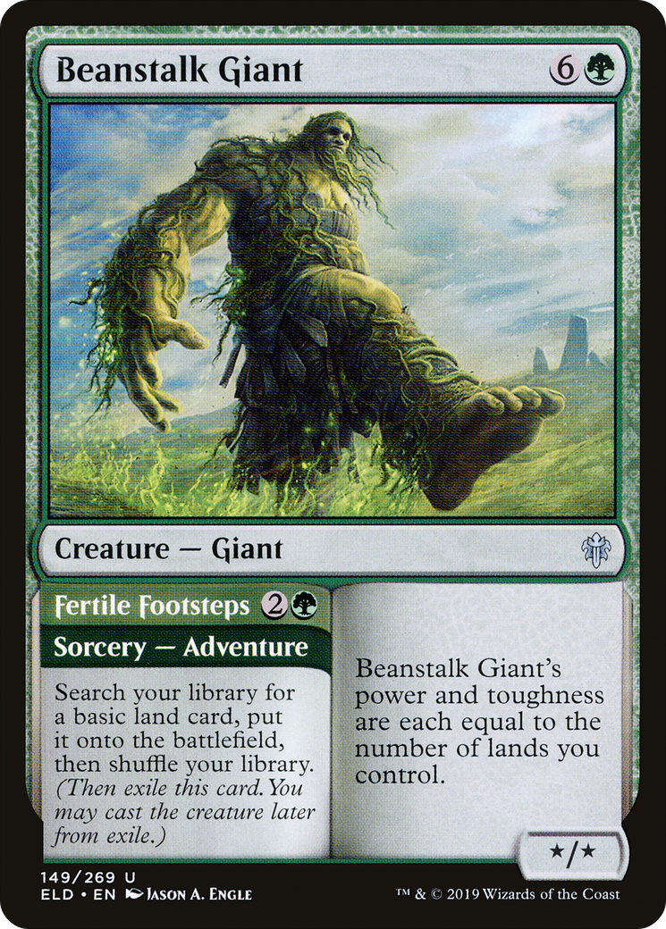 Beanstalk Giant // Fertile Footsteps (ELD-149)