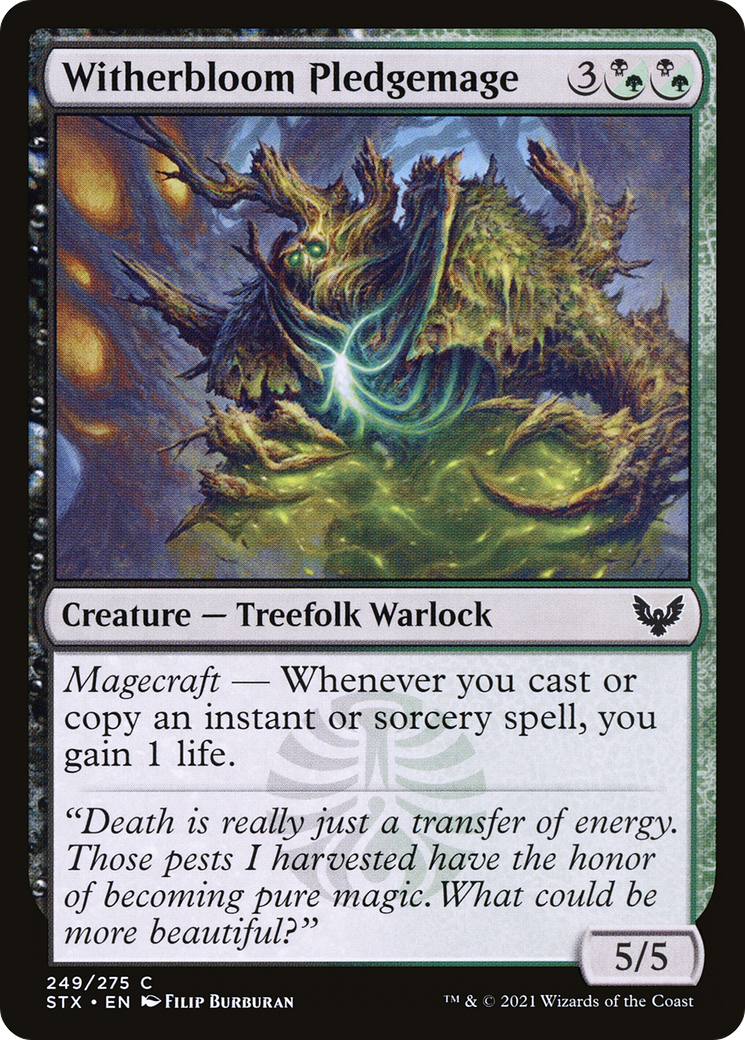 Witherbloom Pledgemage (STX-249)