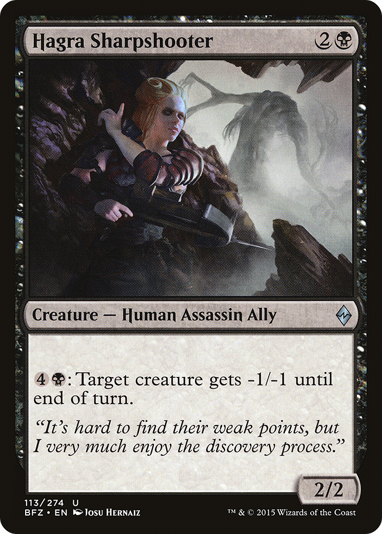 Hagra Sharpshooter (BFZ-113) (Foil)