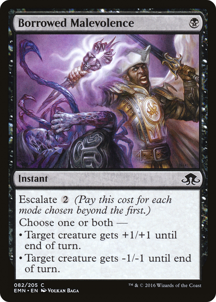 Borrowed Malevolence (EMN-082) (Foil)