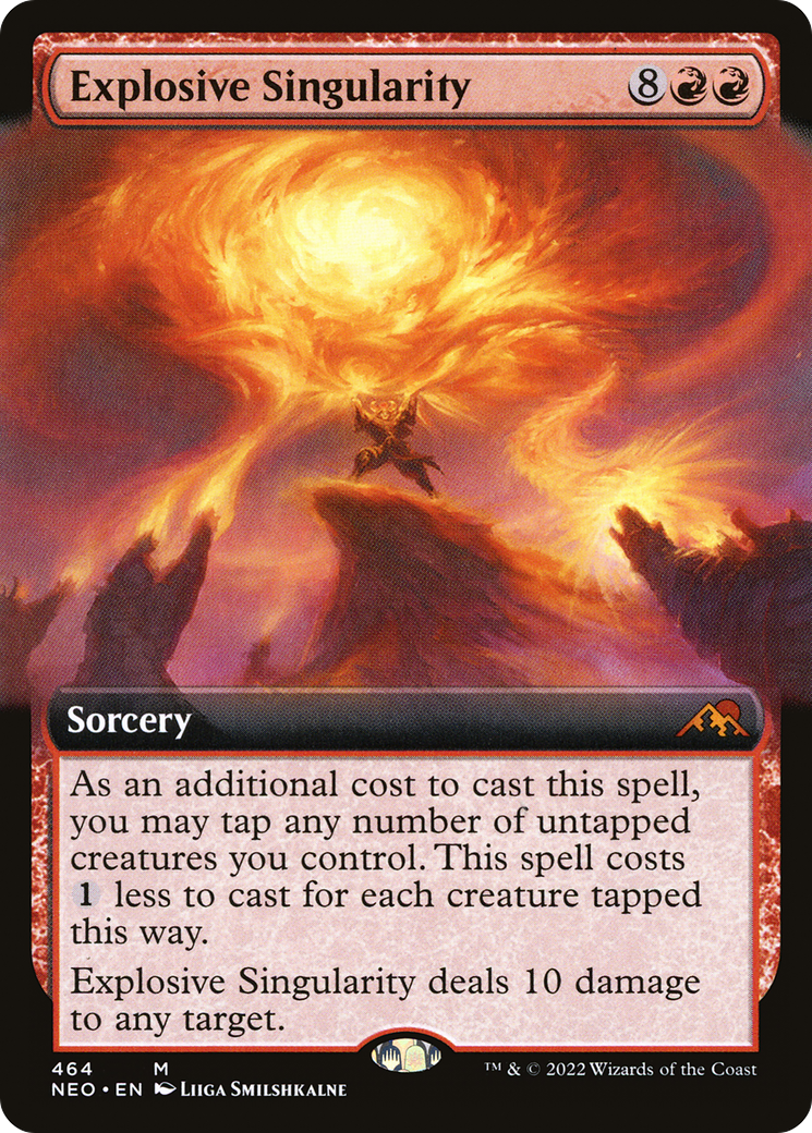 Explosive Singularity (NEO-464) (Extended Art) (Foil)