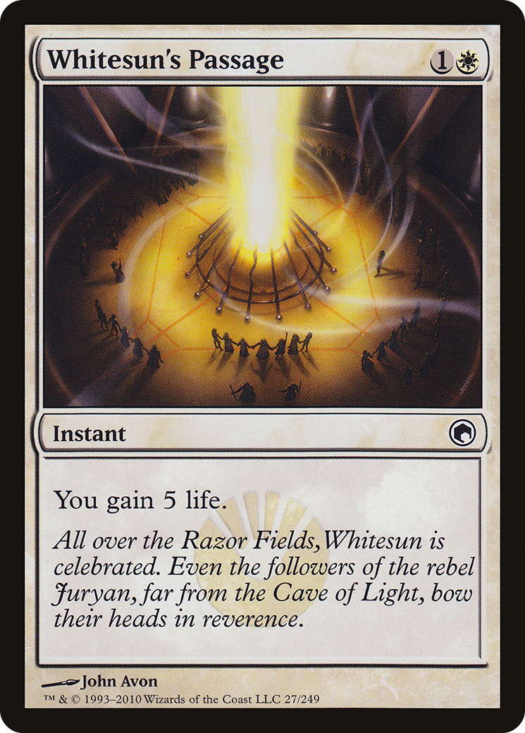 Whitesun's Passage (SOM-027) (Foil)