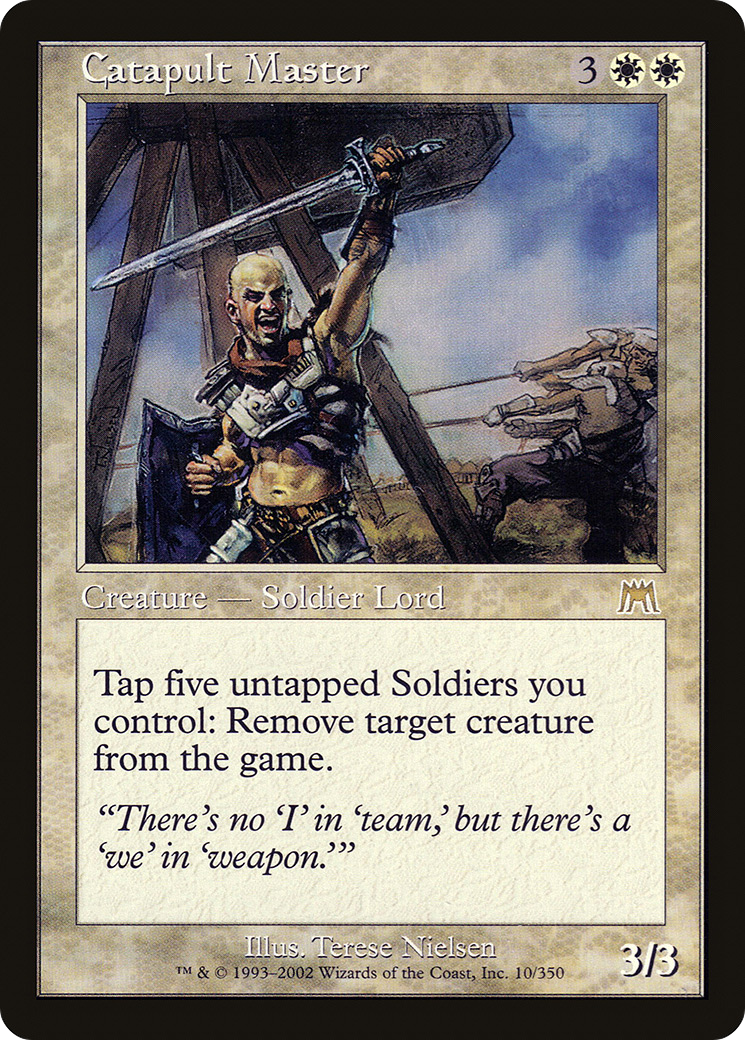 Catapult Master (ONS-010) (Foil)