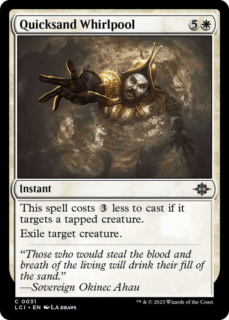 Quicksand Whirlpool (LCI-031) (Foil)