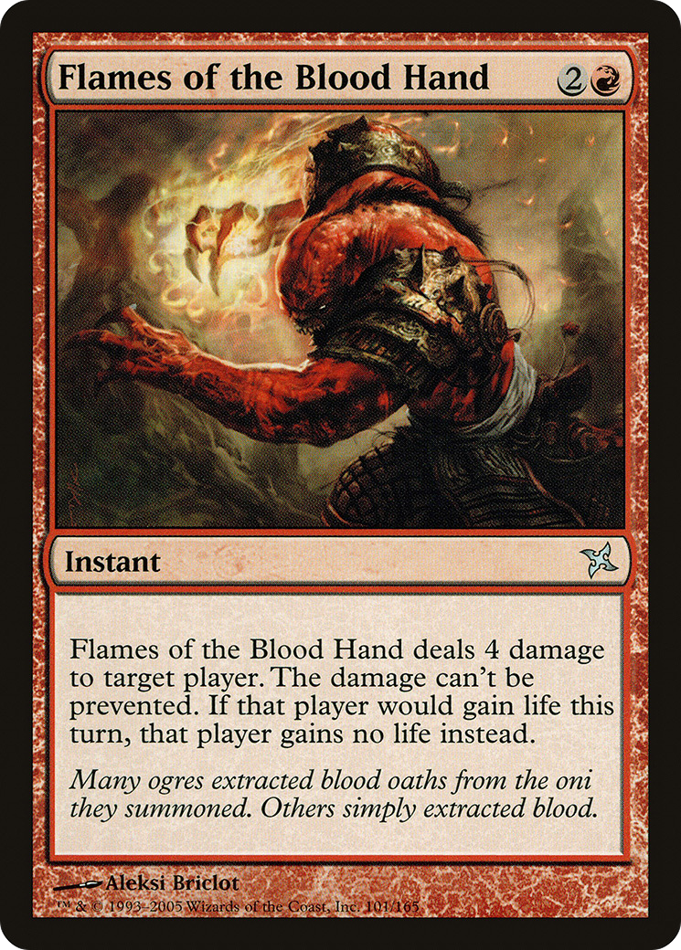 Flames of the Blood Hand (BOK-101)