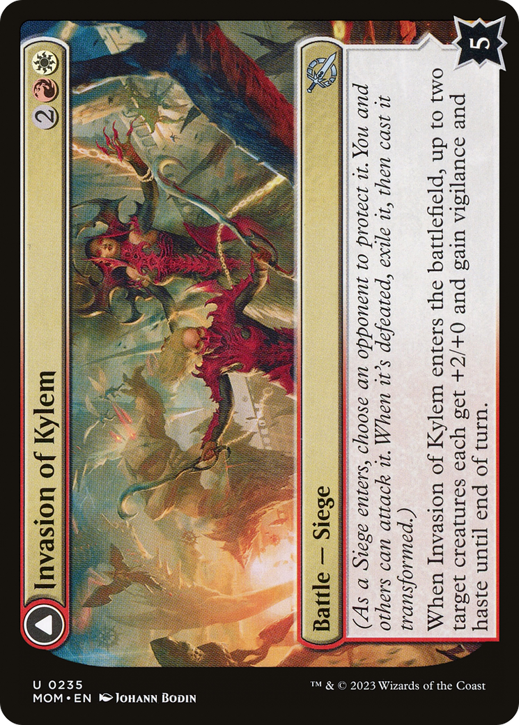 Invasion of Kylem // Valor's Reach Tag Team (MOM-235) (Foil)