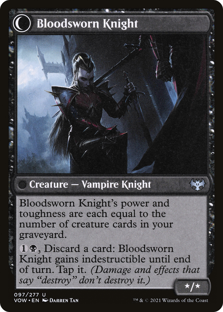 Bloodsworn Squire // Bloodsworn Knight (VOW-097)