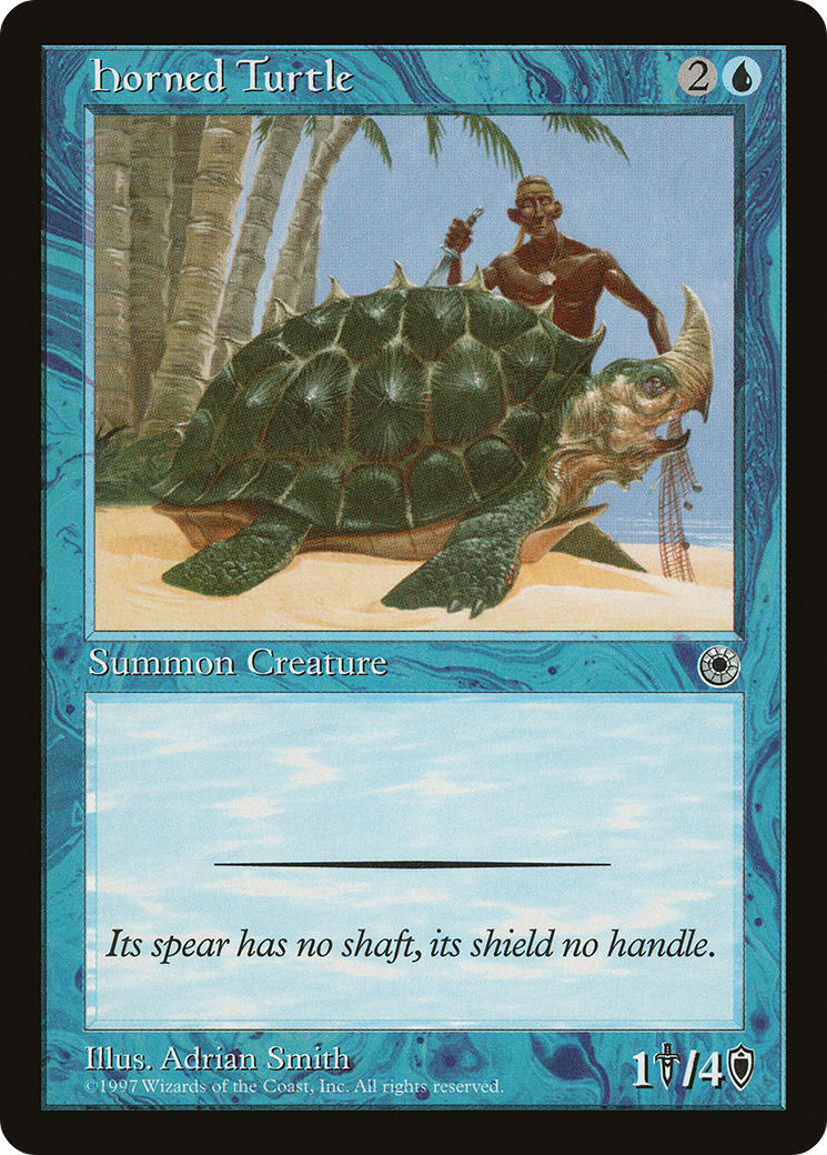 Horned Turtle (POR-057)