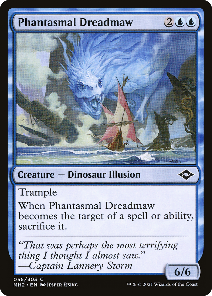 Phantasmal Dreadmaw (MH2-055) (Foil)