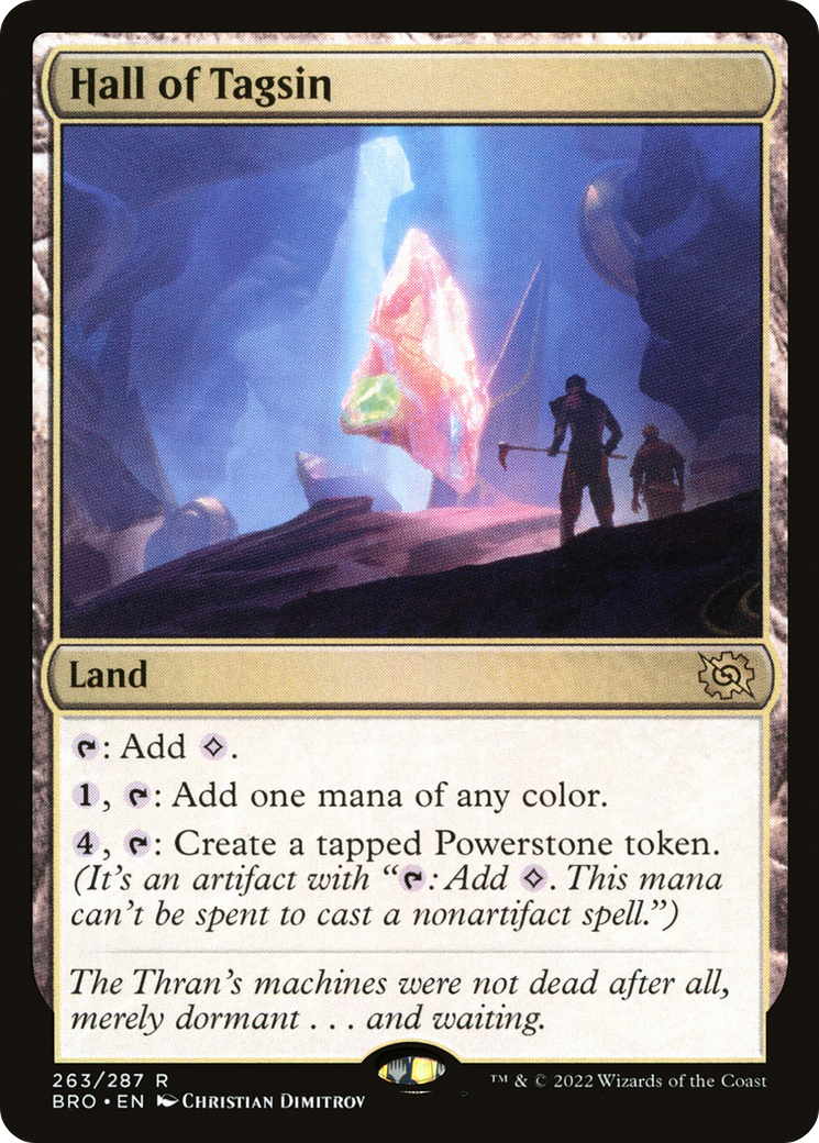 Hall of Tagsin (BRO-263) (Foil)