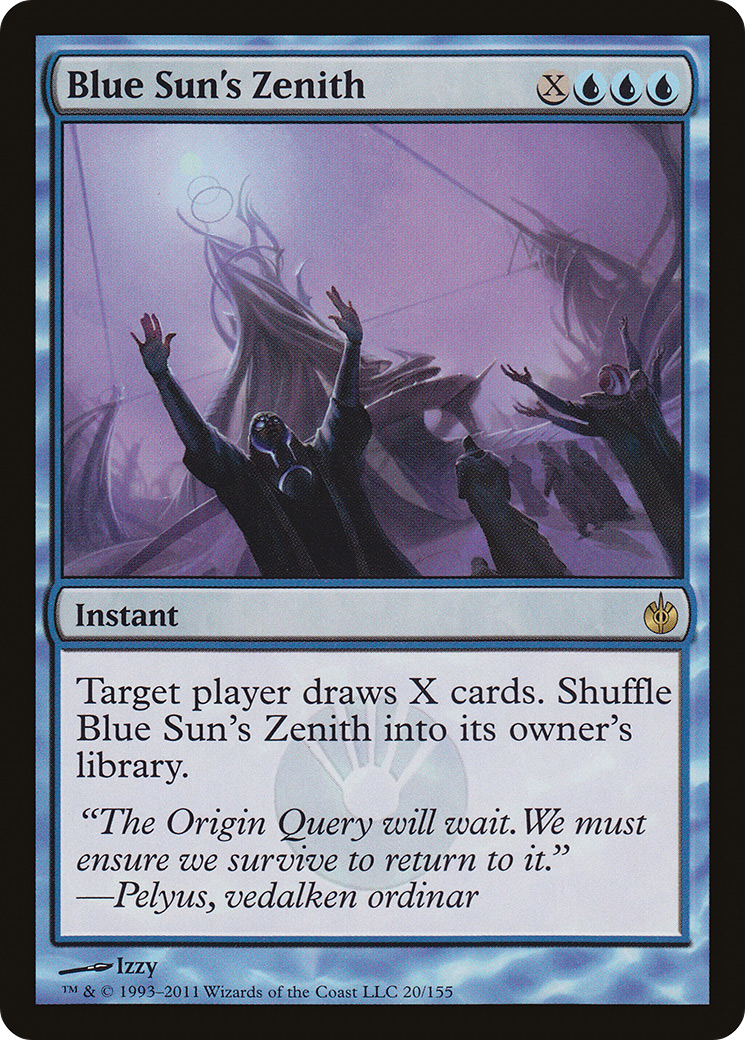 Blue Sun's Zenith (MBS-020) (Foil)