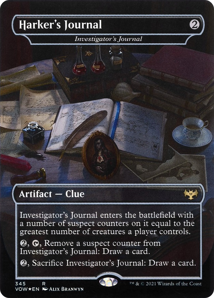 Harker's Journal / Investigator's Journal (VOW-345) (Showcase) (Borderless)
