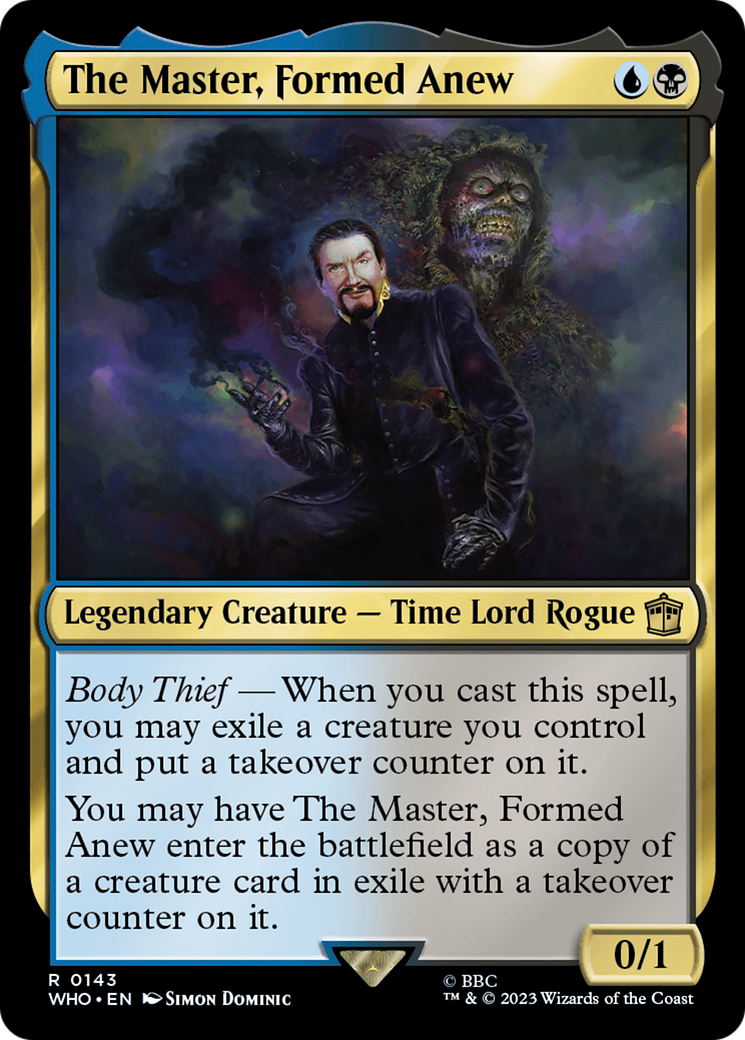 The Master, Formed Anew (WHO-143)