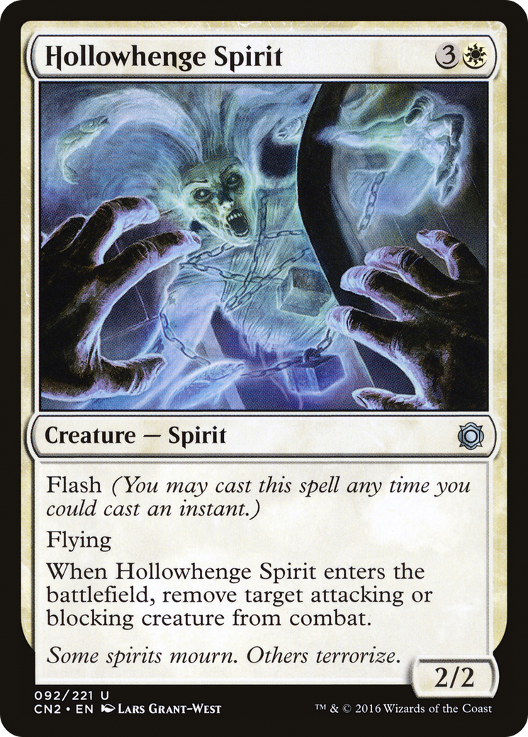Hollowhenge Spirit (CN2-092) (Foil)