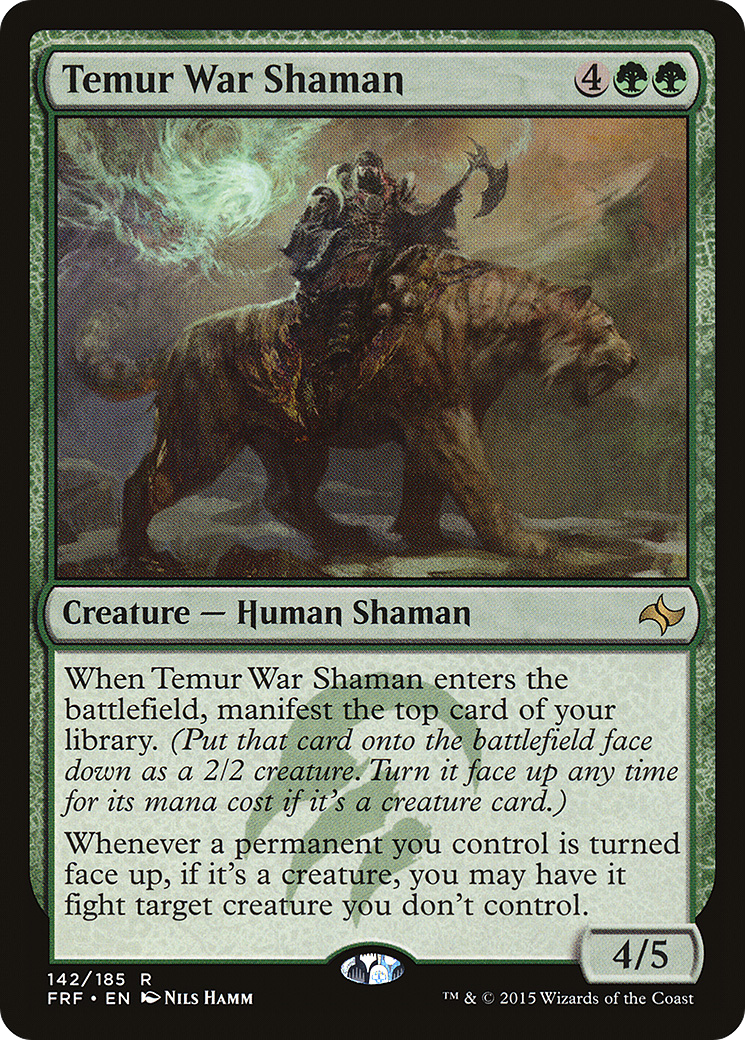 Temur War Shaman (FRF-142)
