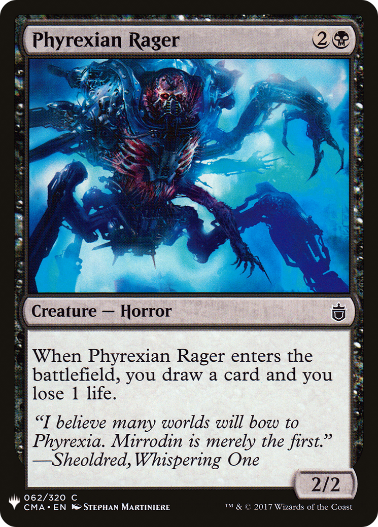 Phyrexian Rager (LIST-CMA-62)