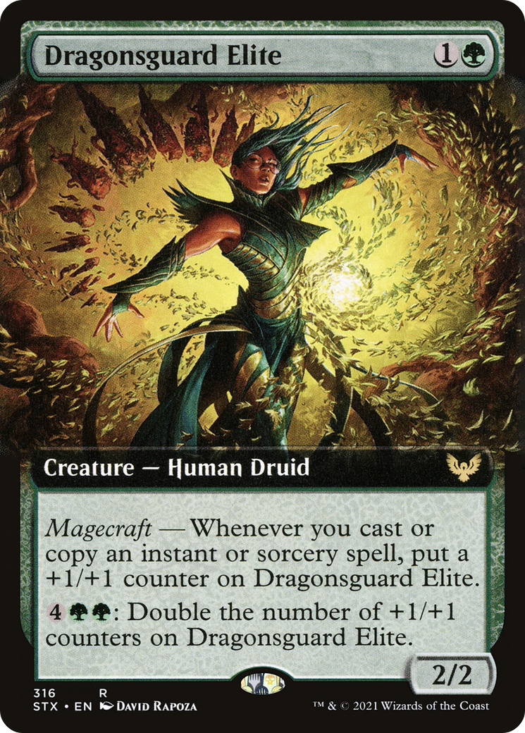 Dragonsguard Elite (STX-316) (Extended Art) (Foil)